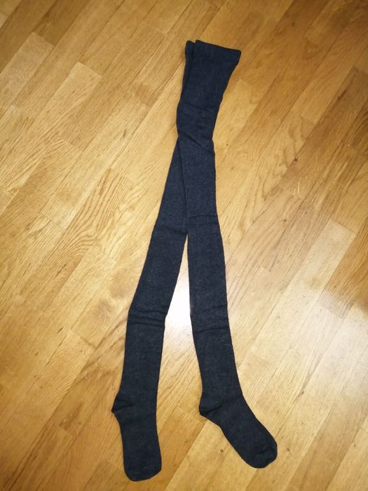 Meia calça 7-8 cinza escura