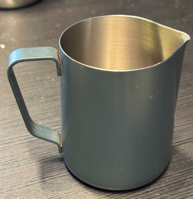 Leiteira / Jarro para aquecer leite em inox