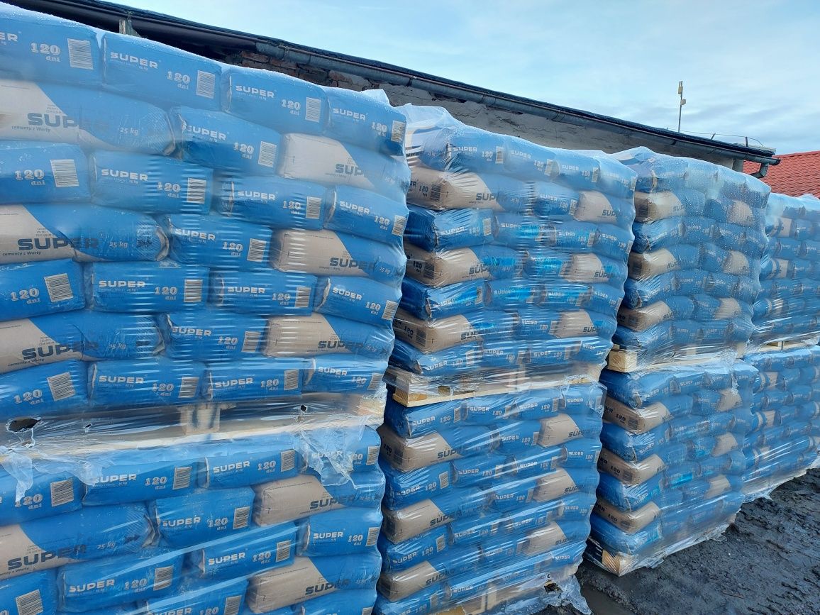 Cement Warta SUPER 32,5 R CEM II B-M 32,5 R (V-LL) / Promocja