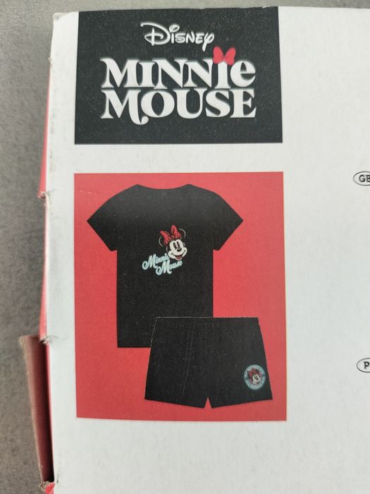 Piżama dziecięca z bawełny Disney Minnie Mouse - rozmiar 98/104