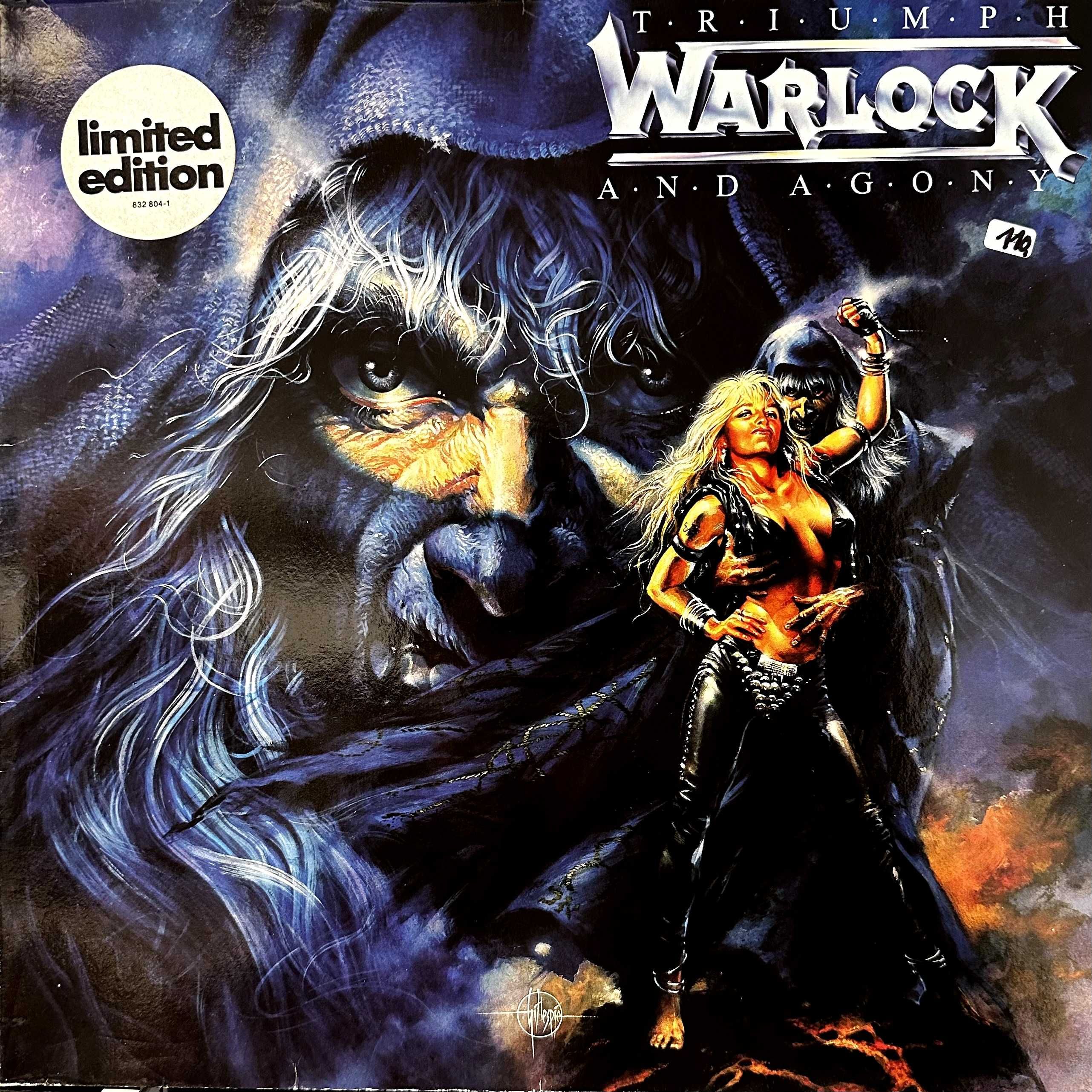 Warlock - Triumph and Agony (Vinyl, 1987, Germany)