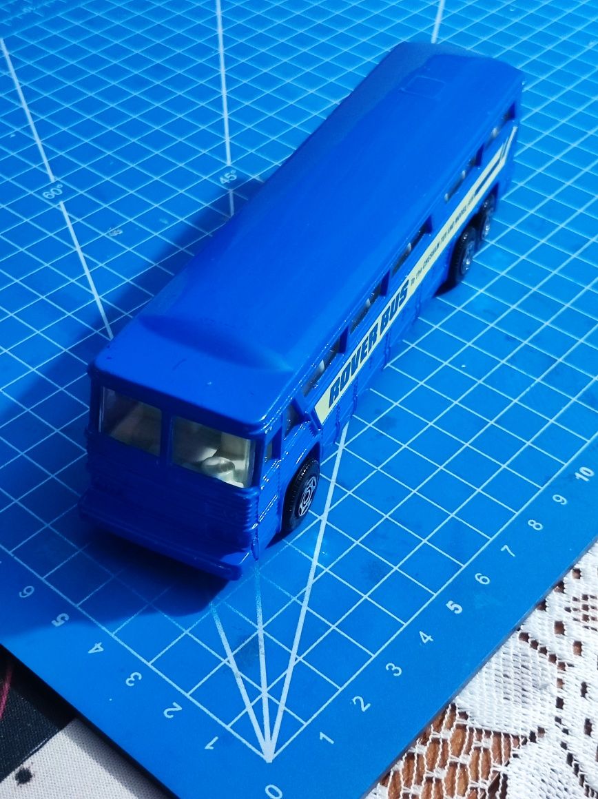 Model Corgi Rover Bus