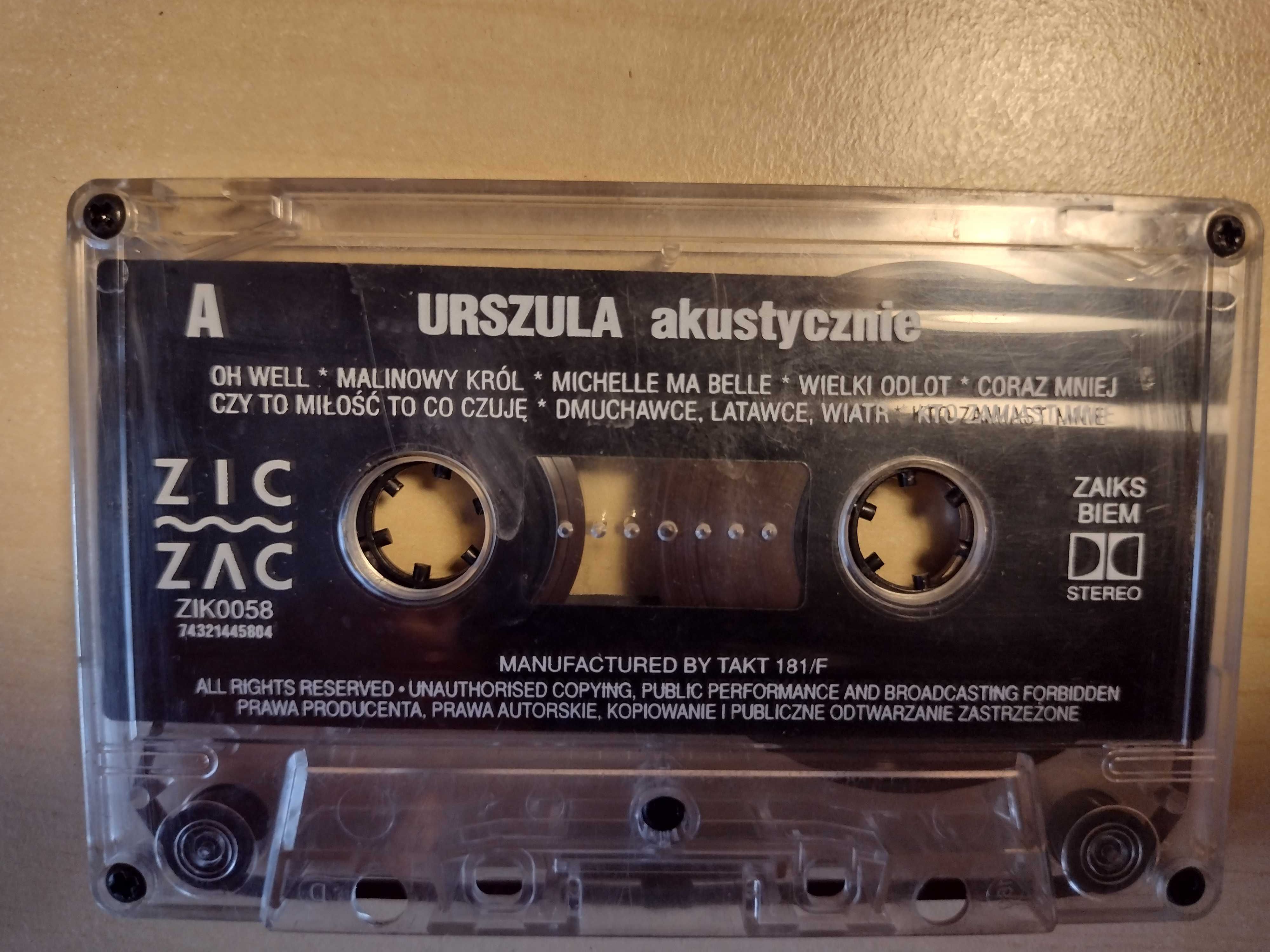 Kaseta Urszula Akustycznie