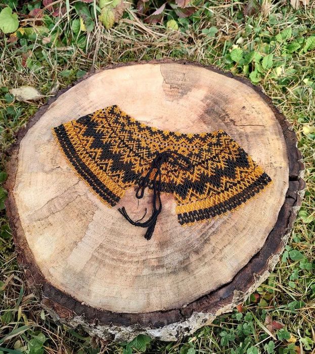 Силянка з бісеру прикраса ручної роботи етноприкраса