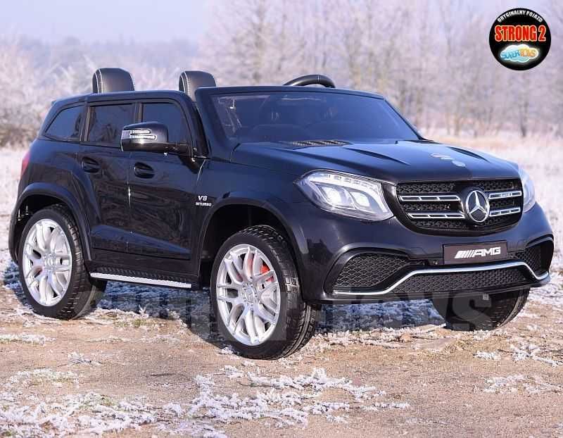 Auto na akumulator Mercedes GLS Dla 2 dzieci WYSOKA JAKOŚĆ Gratisy