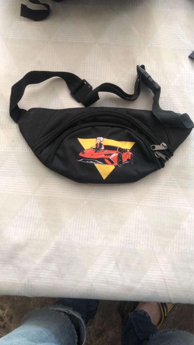 Рюкзак 2 шт, бананка, пенал и кепка А4