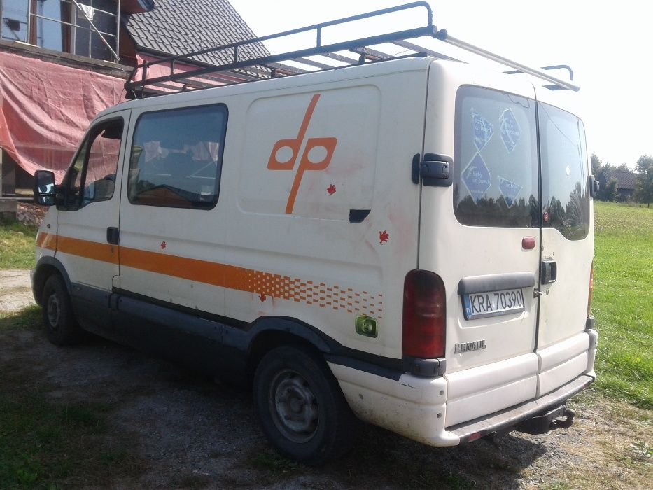 Bagażnik Dachowy ze Spojlerem i Rolką Załadunkową RENAULT MASTER 1 2