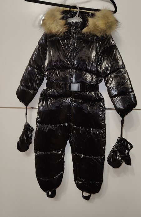 Reserved - Pikowany kombinezon z ociepleniem r.92