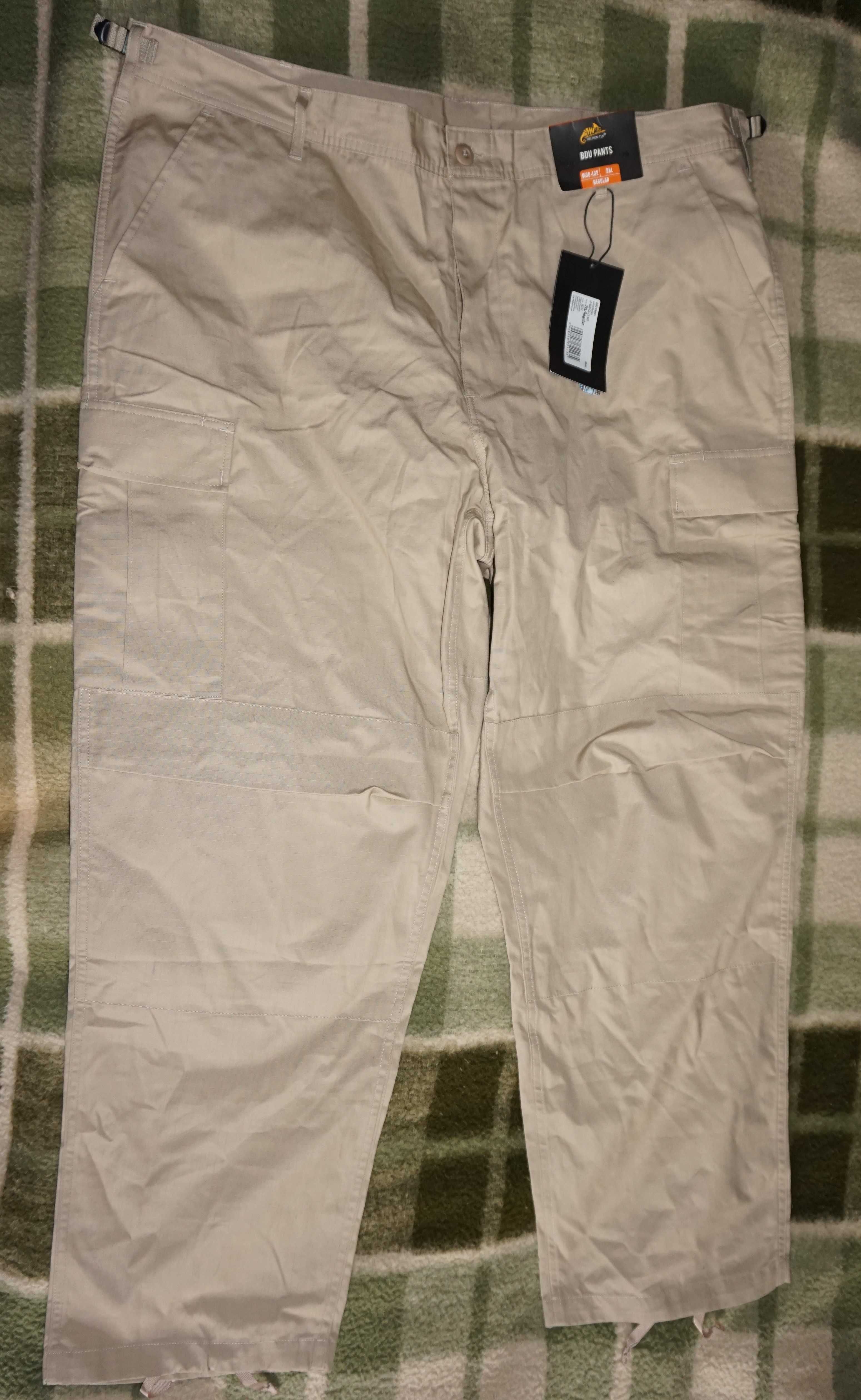 Nowe spodnie HELIKON BDU Pants 2XL regular  khaki