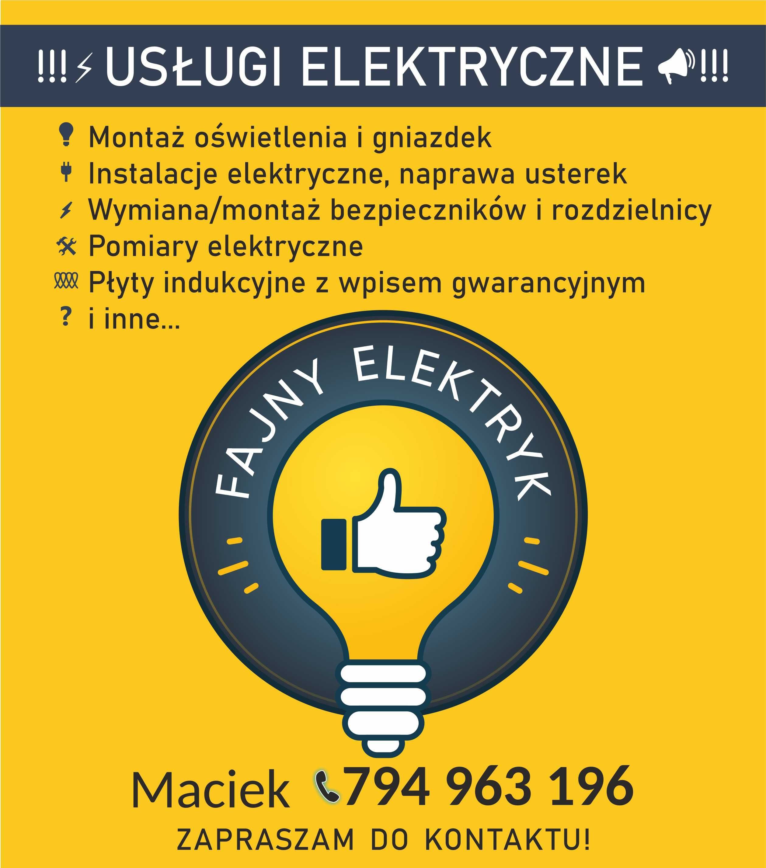 Twój specjalista od prądu! Szybko. Fachowo. Bezpiecznie.