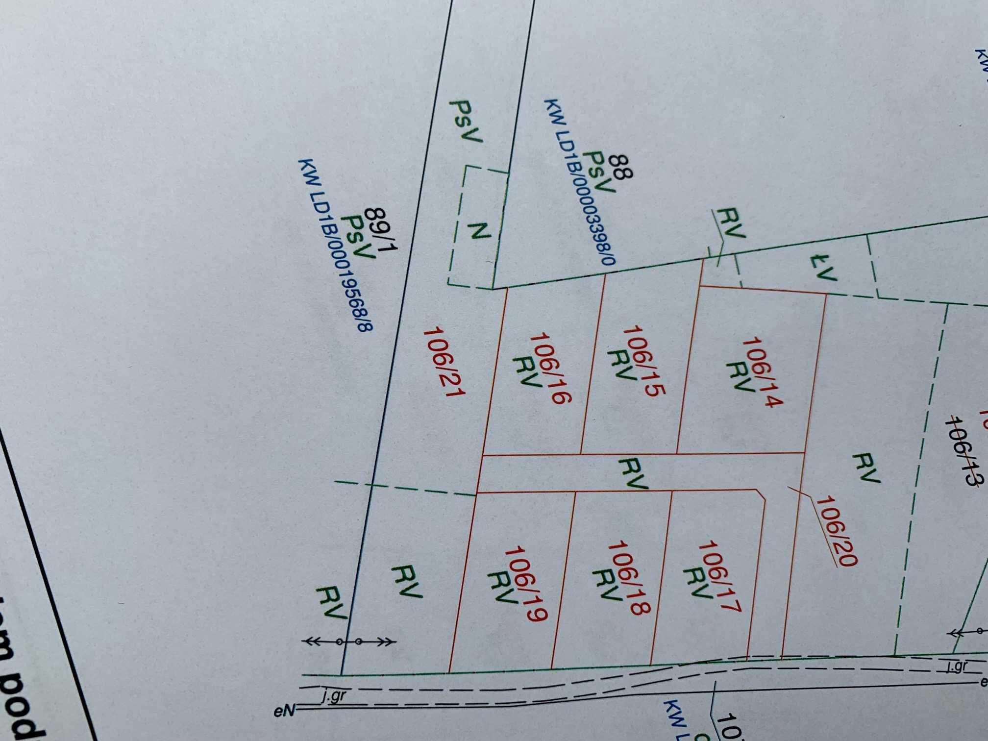 Malowniczo położona działka budowlana Dmosin / Głowno 1283 m2