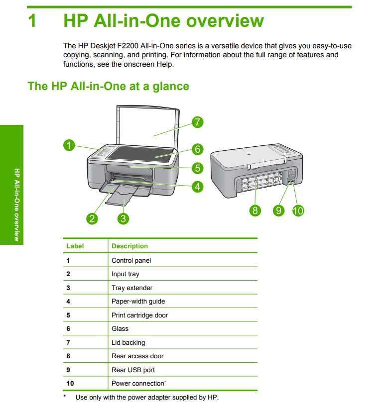 Impressora - HP Deskjet F2280 All-in-One