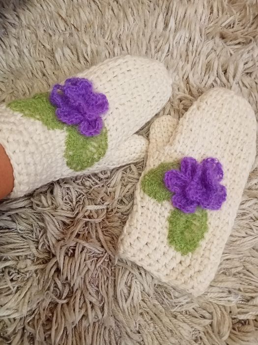 Рукавицы ручной работы