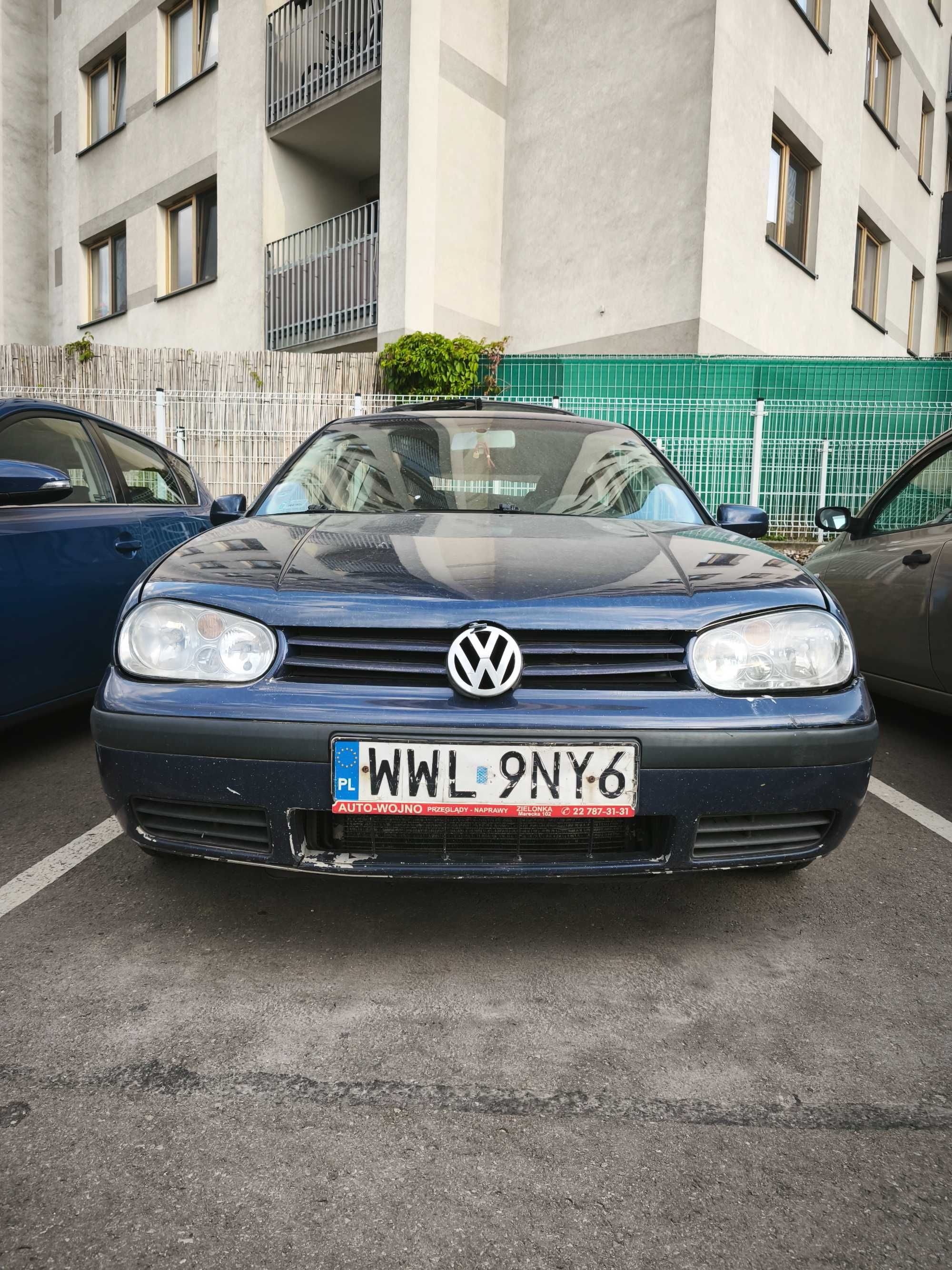 Golf 4 uszkodzona skrzynia 2002r 1.9TDI