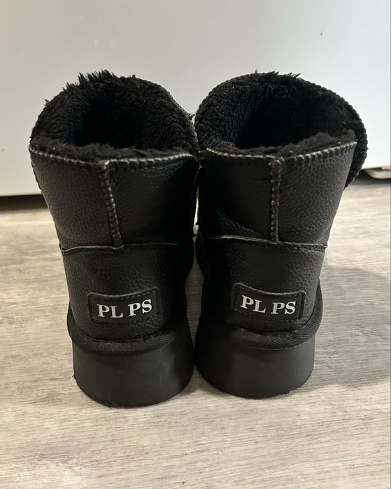 Угги чёрные тёплые