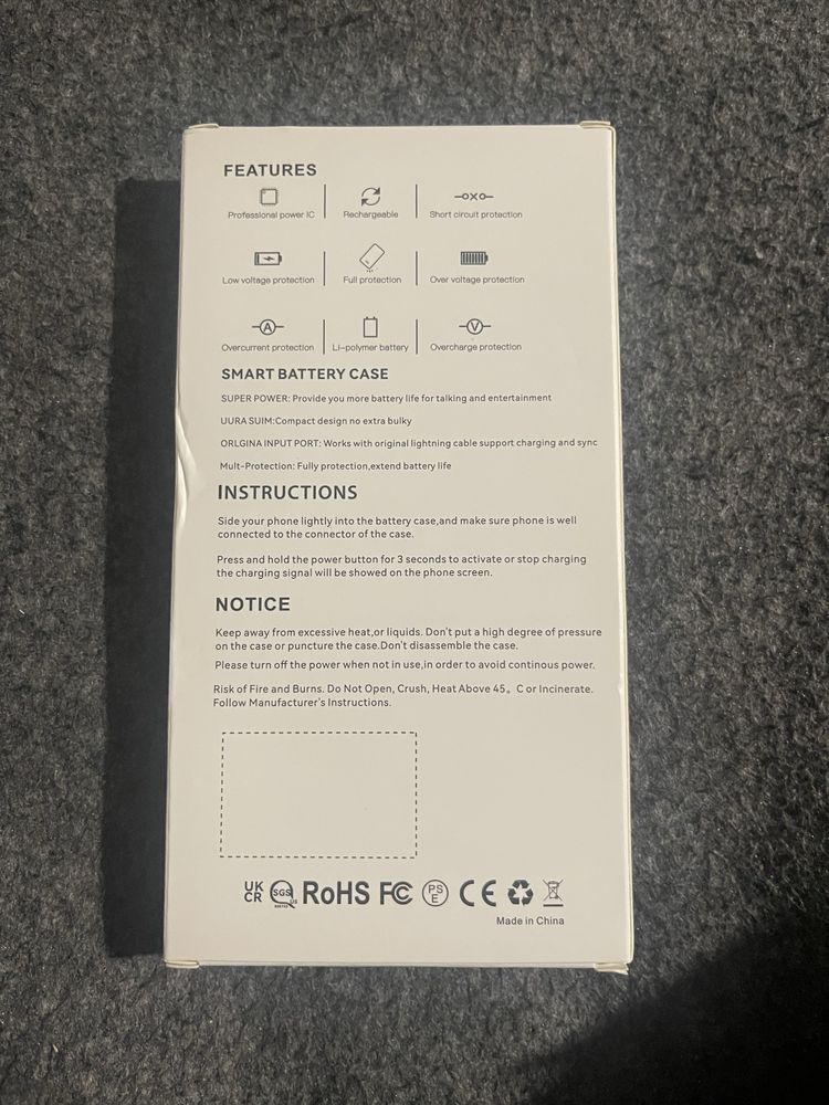 Чохол повербанк iphone 13pro max