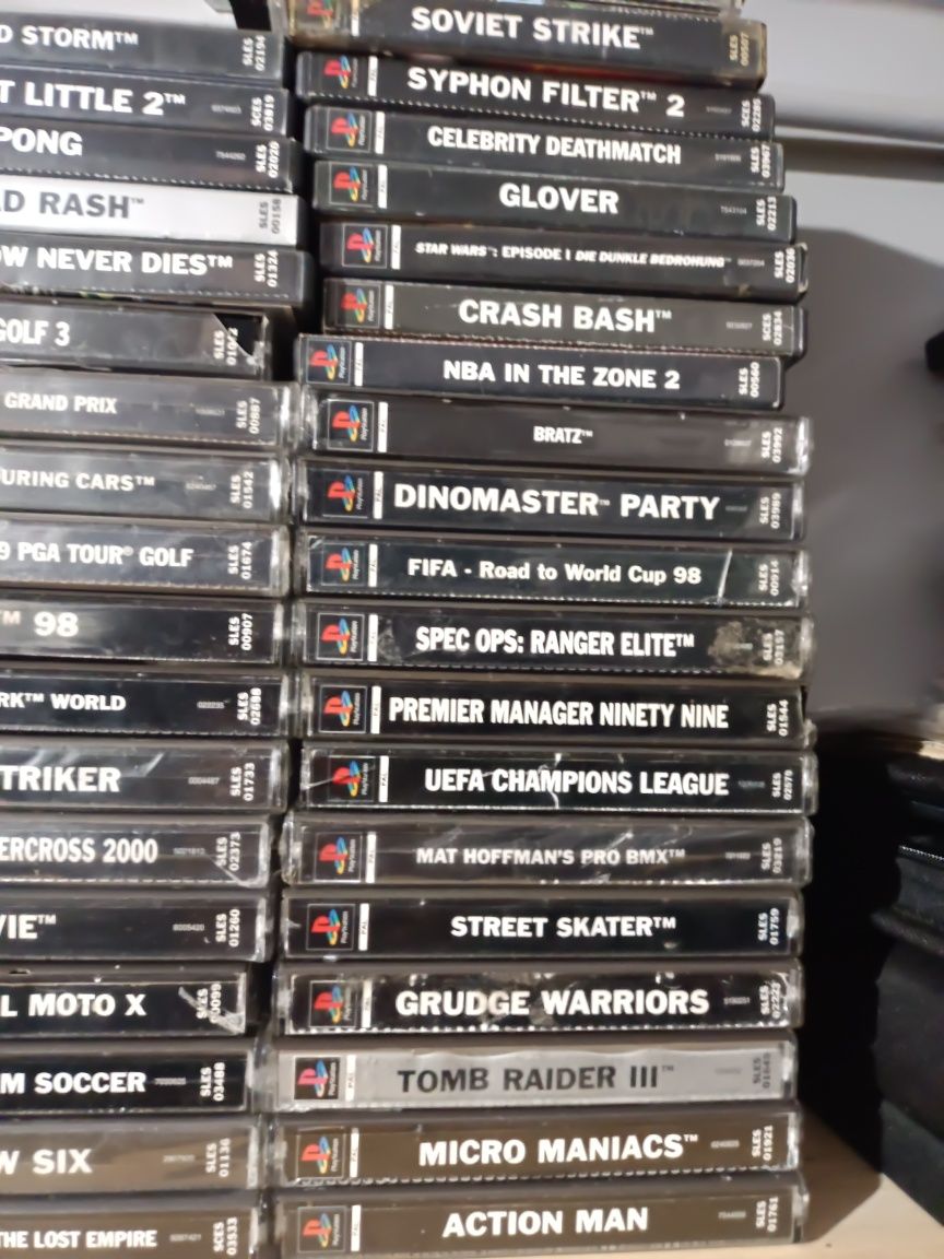 Gry ps1 psx  PlayStation 1 crash beatmania tomb raider