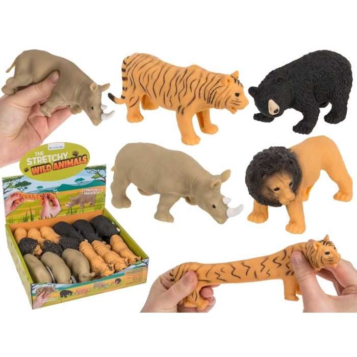 Rozciągliwe Dzikie Zwierzęta - Zabawa w Królestwie Natury