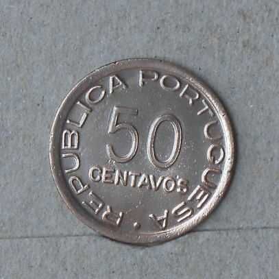 Moçambique 50 centavo 1945 - olx X10681