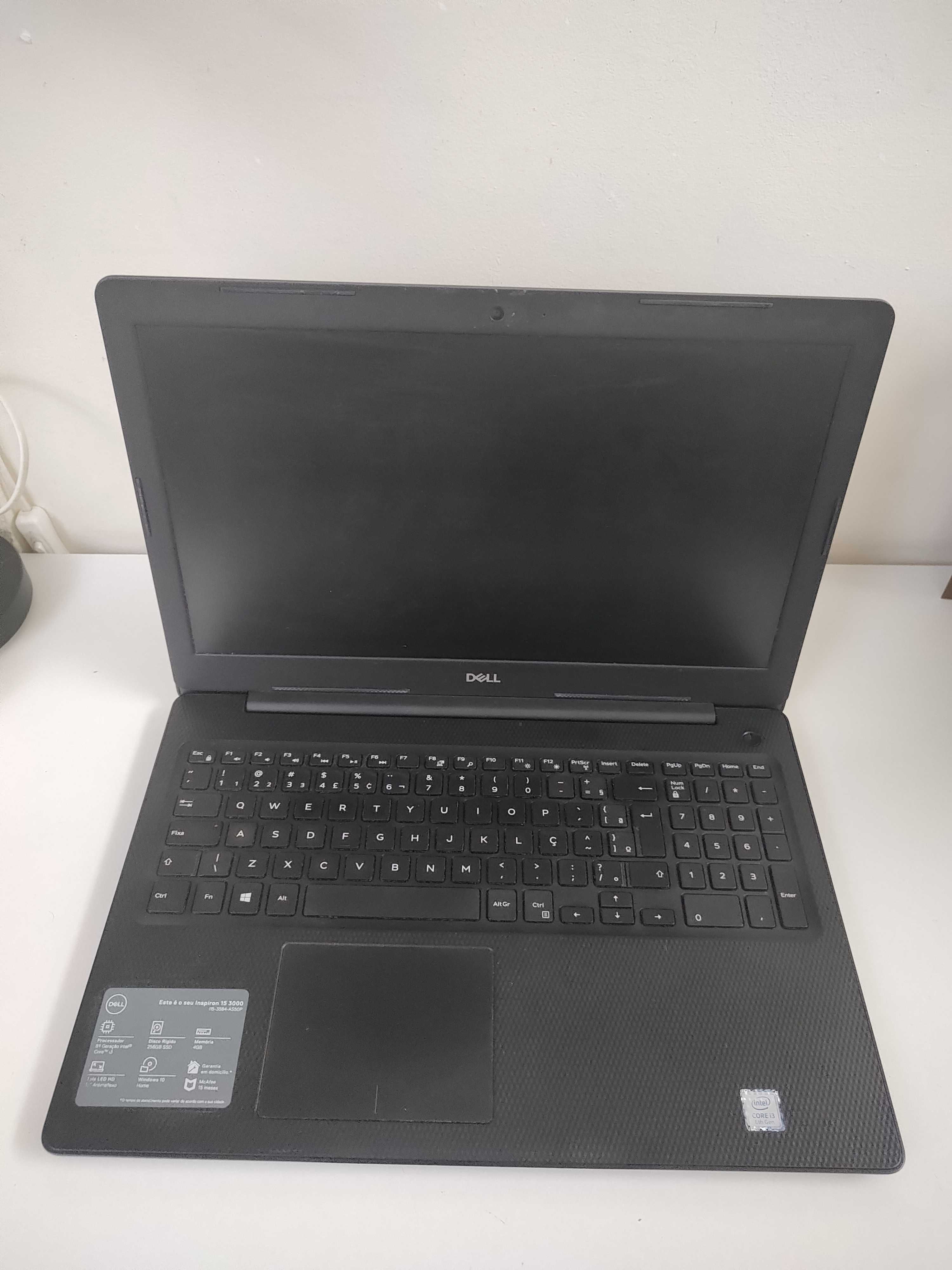 Notebook Dell i15-3584-AS50P Inpiron 15.300