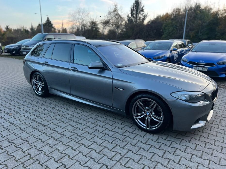 BMW Seria 5 BMW 535D Mpakiet, Shadow Line, Polski Salon, Bezwypadkowe,Biały Kruk!