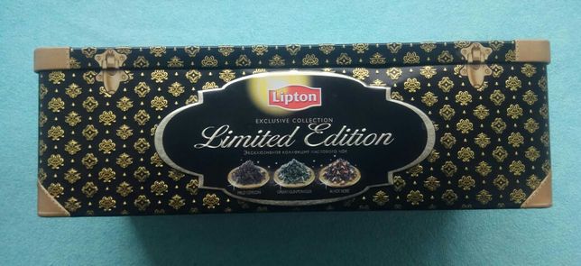 Lipton Limited Edition tea box