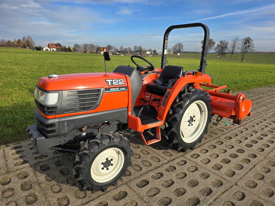 Traktorek mini ciągnik KUBOTA T22 Greats LIMITED (22 KM), 4x4 + gle150
