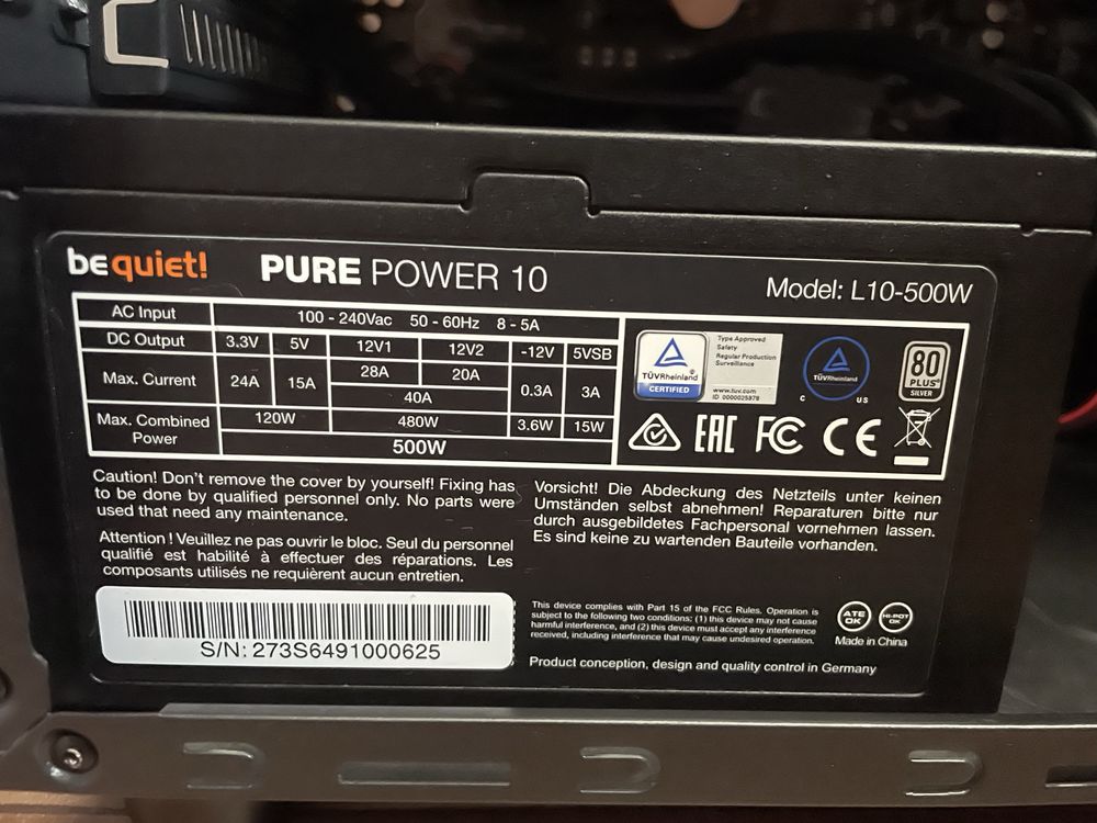 Sprzedam komputer stacjonarny i5 7500 + gtx 1060 6GB