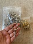 Pack Chaveiros Aço Inoxidável