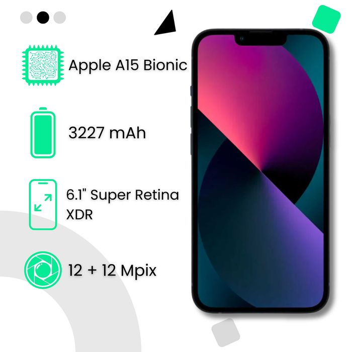 HIT/iPhone 13 128 GB/Gwarancja 24 msc./Raty 0%/PROMENADA