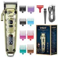Машинка для стрижки волос VGR V005, триммер для волос и бороды