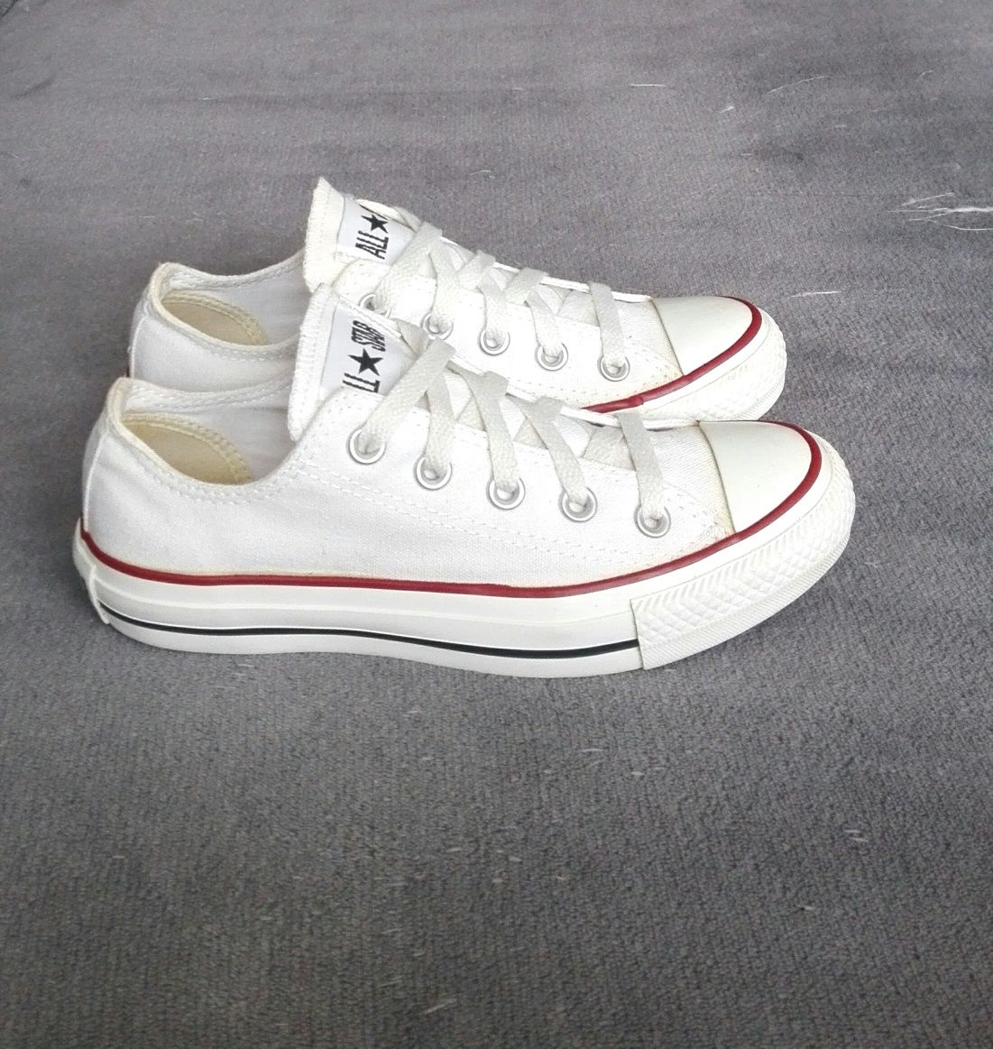 Converse all Star oryginalne białe buty sportowe trampki rozm 35