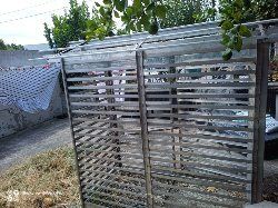 Gênero de viveiro em inox e alumínio