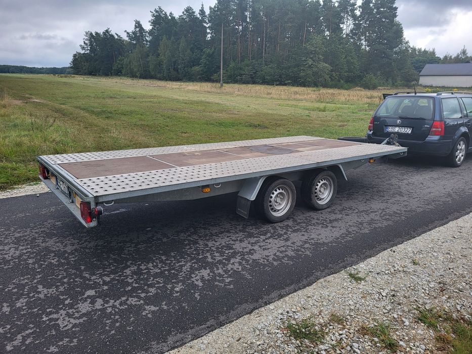 Przyczepka dwuosiowa Niewiadow 2.5 T