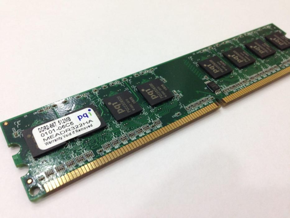 Оперативная память PQI DDR2-667 512MB 0101-06C6 (MEADR322HA)