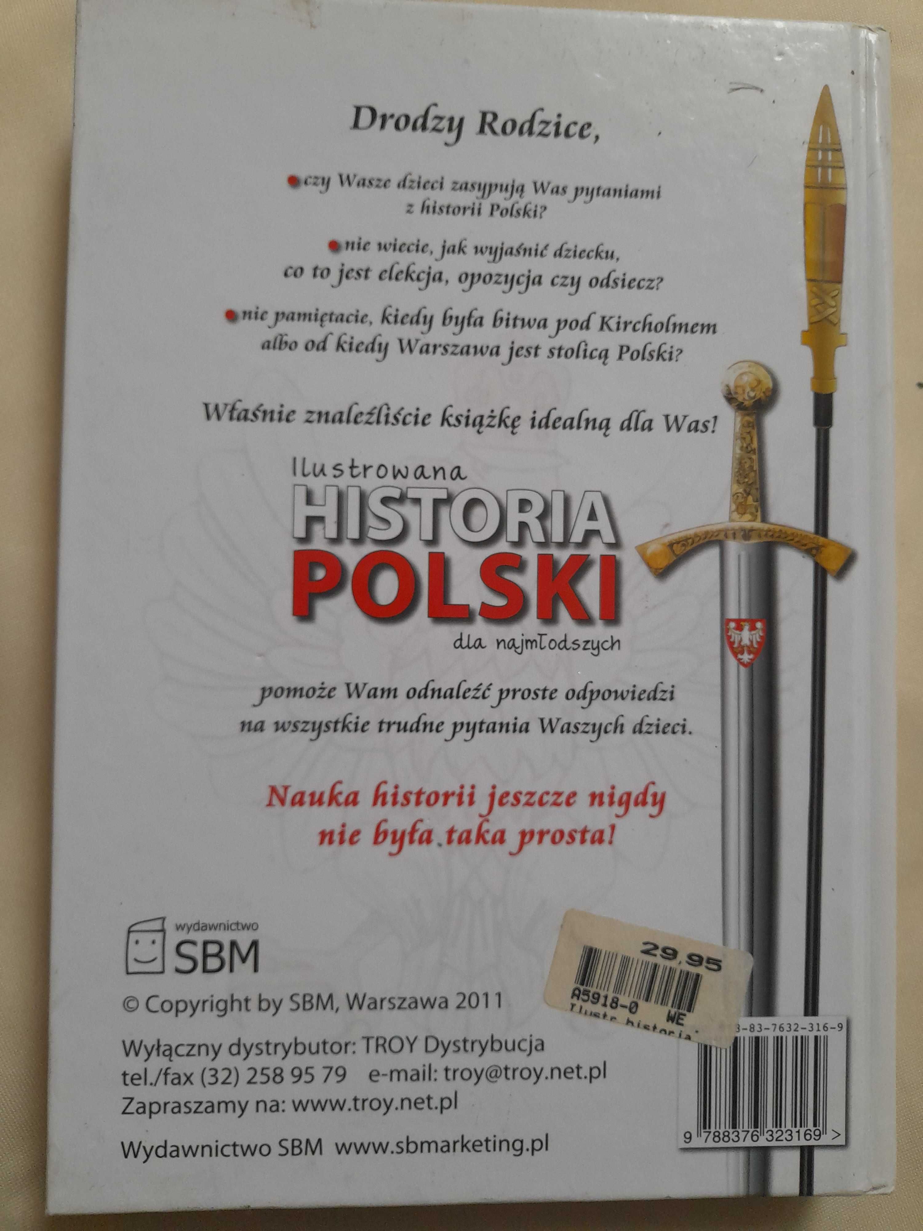 Ilustrowana historia  Polski dla najmłodszych