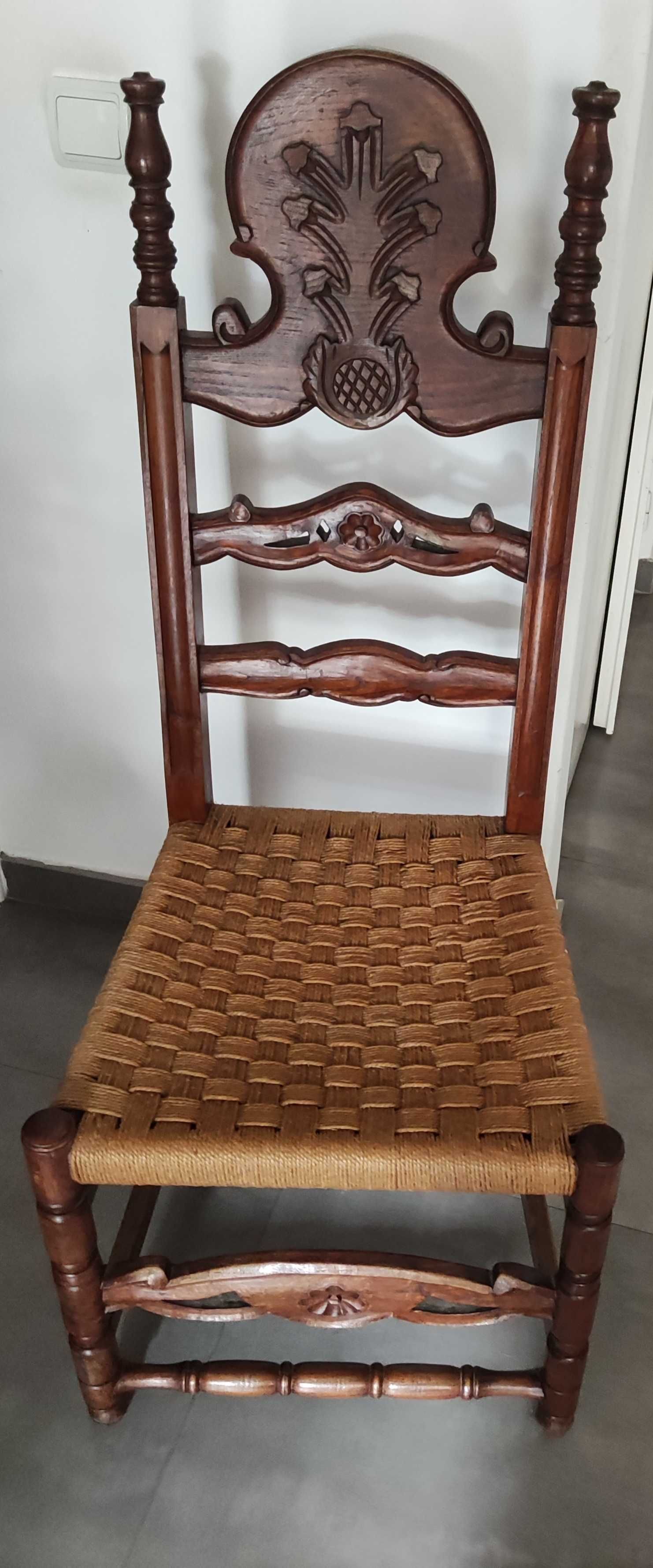 Conjunto vintage Mesa + 4 Cadeiras