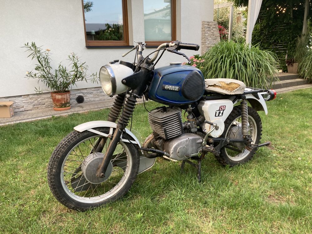 MZ TS 250 Oryginalna Milicyjna sprawna