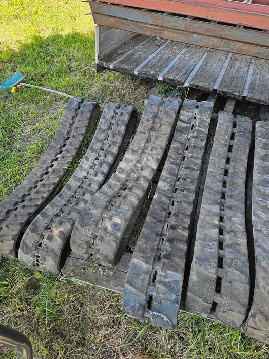 Gąsienice gumowe do minikoparek - Używane. Różne rozmiary