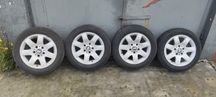 Koła felgi aluminiowe BMW 15" Zima.