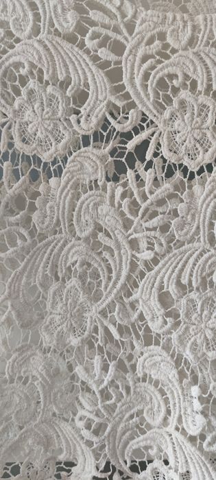 Letni ażurowy koronkowy top S 36 M 38 L 40 biały bawełna bawełniany