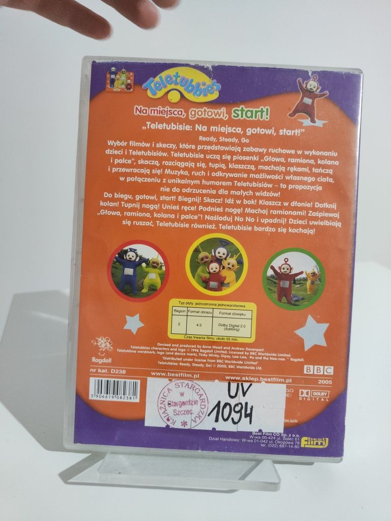 Teletubisie Teletubbies Na miejsca, gotowi, start! - płyta DVD