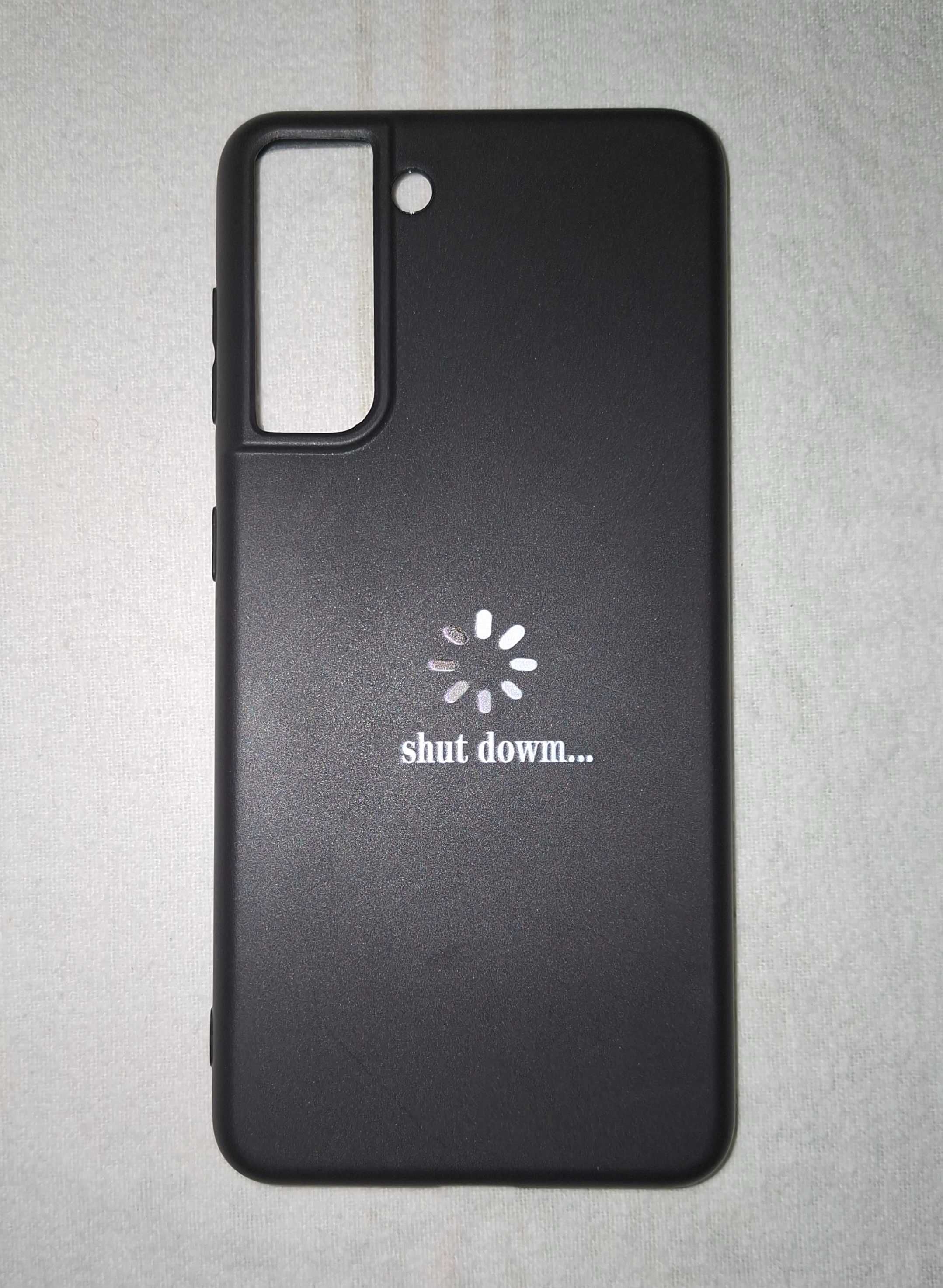 Capa para Samsung S21, Design Shut Down... boa qualidade