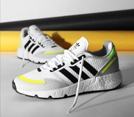 Nowe buty Adidas ZX 1K Boost original męskie białe 44 45 46 ultraboost