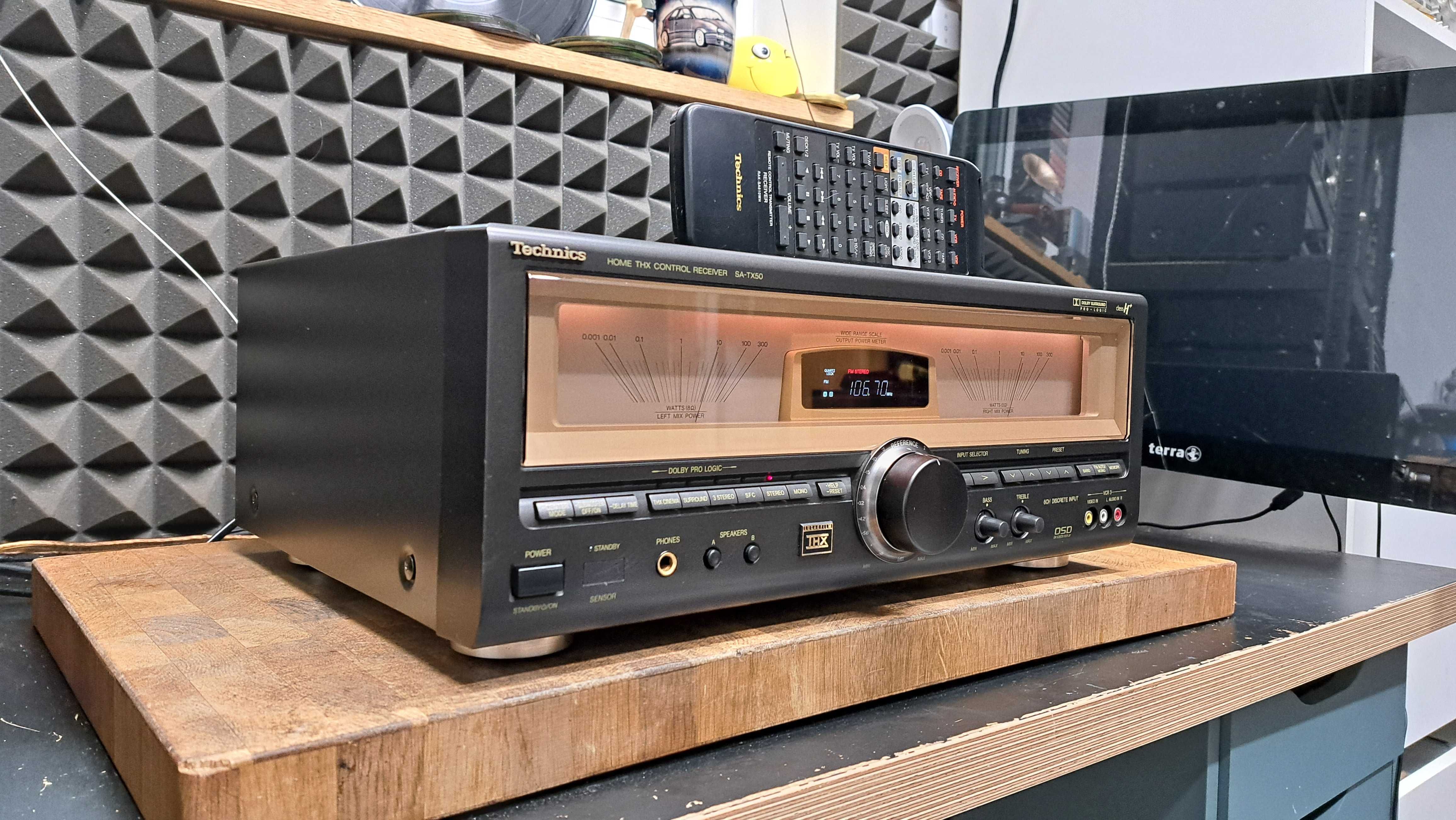 Amplituner Technics SA-TX50 Z PILOTEM