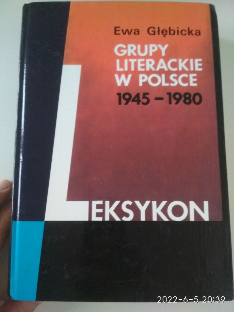 Grupy literackie w Polsce 1945 do 1980 leksykon