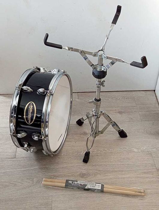 Statyw i Werbel Millenium 13 cali High Quality pałki Vic Firth nowe