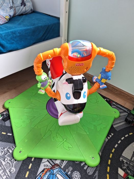 Skaczącą zebra fisher price