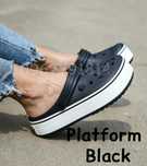 Crocs Crocband Platform кроксы крокбенд на платформе в 6 цветаx