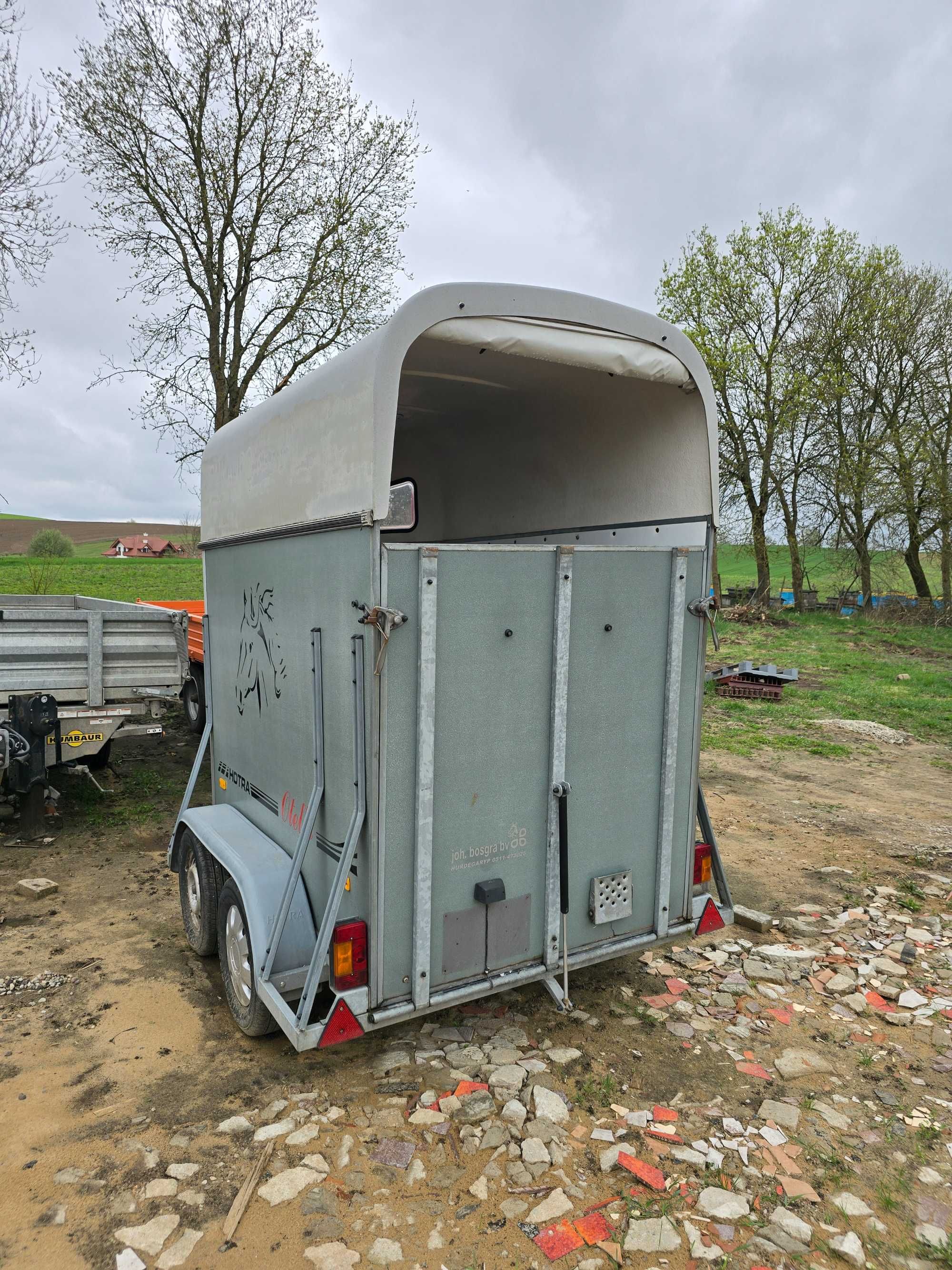 Przyczepa konska hotra 1 1/2 dmc 1300kg